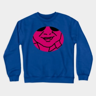 Smiling Friend Outline Crewneck Sweatshirt